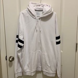 White old navy full zip hoodie. Brand new